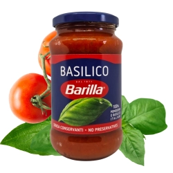 Barilla Basilico - Sos Pomidorowy z Bazylią do Makaronu 400g